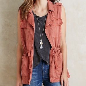 Anthropologie size XS vest. Worn once.